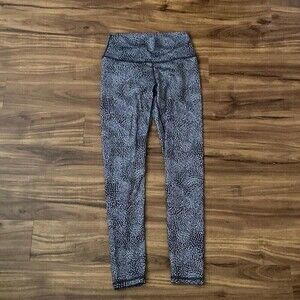 Aerie Chill Play Move Printed Leggings with Back Zip Pocket